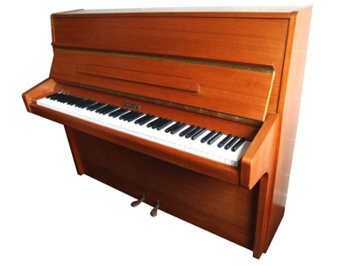 Knight upright piano available for domestic use