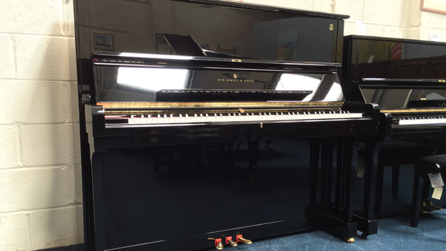 Steinway Model K upright piano